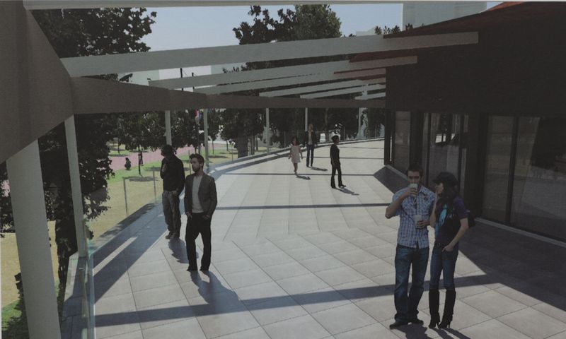 Así será la nueva Pérgola de Castelló