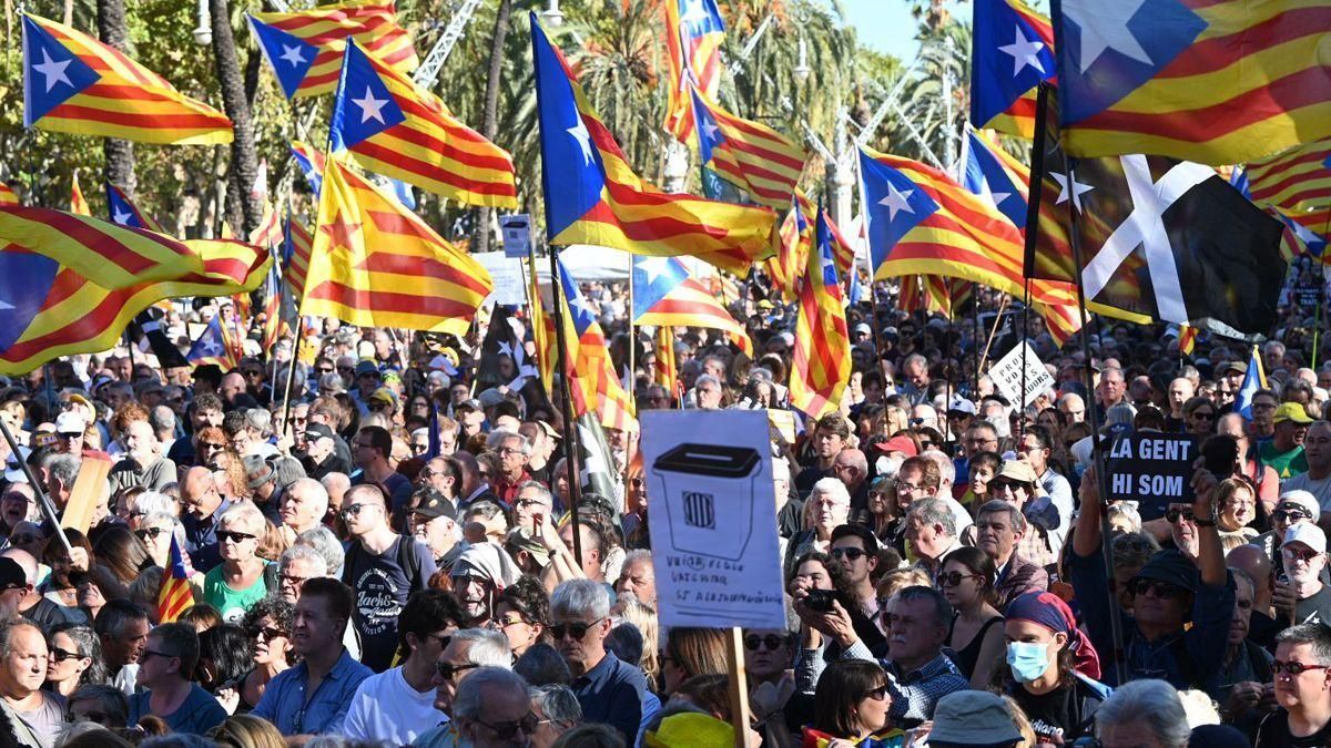 Manifestación del 1-O.