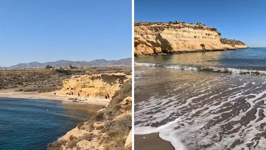Ni Calblanque ni La Carolina, esta es la playa de Murcia a la que no se acercan los turistas: &quot;No sabía de su existencia y dije... ¿Esto es Murcia?&quot;