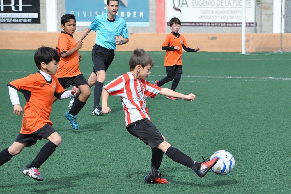 Fútbol base del fin de semana