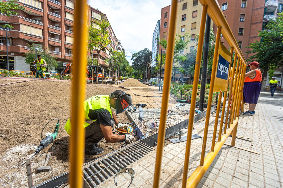 Escenas inesperadas de la Superilla del Eixample