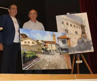 Julio García gana el primer premio de Pintura Rápida