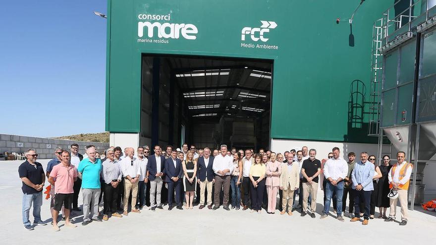 Toni Pérez resalta la aportación del nuevo centro de tratamientos de voluminosos del Consorci Mare