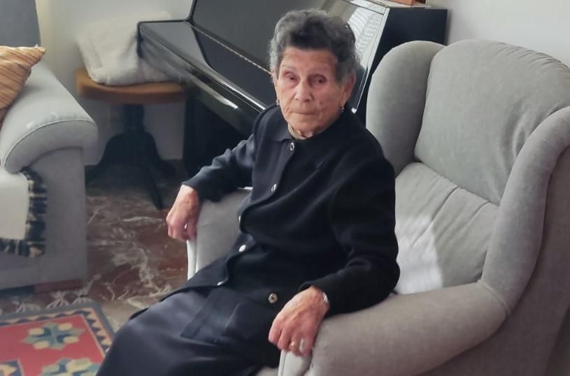 Dolores Taboada, encargada de encender el Tizón de Nadal.