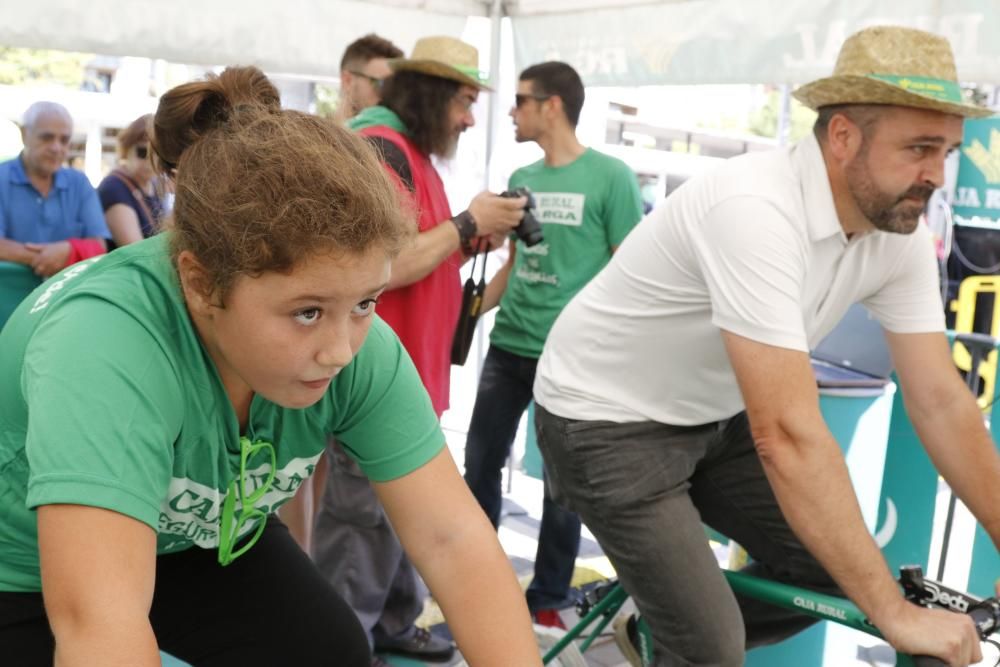 Éxito rotundo de la Bicicleta Solidaria