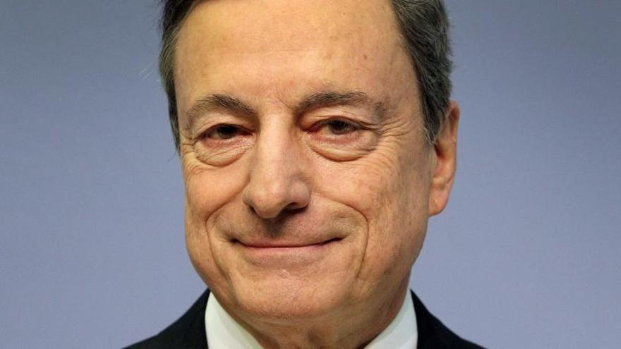 MArio Draghi, presidente del BCE.