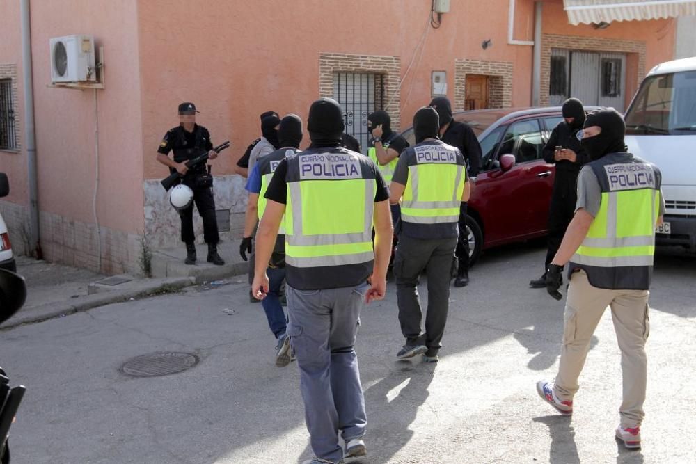 Golpe a la droga en Los Mateos - Cartagena