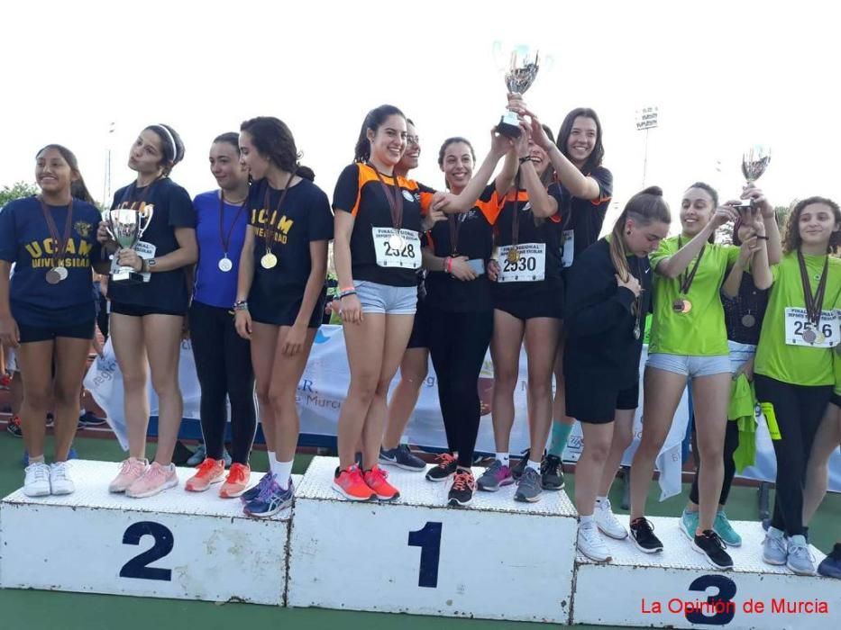 Final de atletismo de Deporte en Edad Escolar