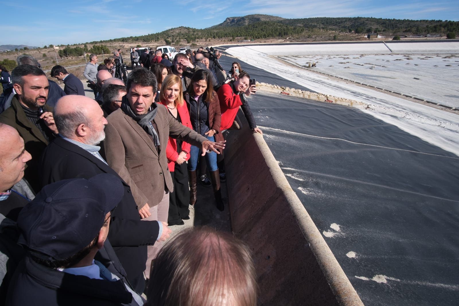 Así son las obras del embalse de El Toscar en Monóvar