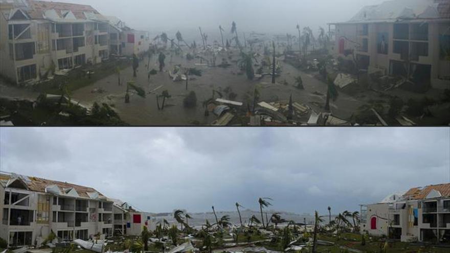 El ‘Irma’ devasta pequeñas islas del Caribe