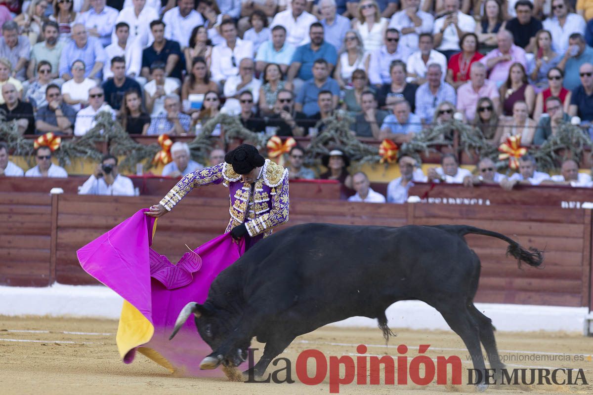 Tercer festejo de la Feria Taurina de Murcia (Talavante, Paco Ureña y Roca Rey), en imágenes