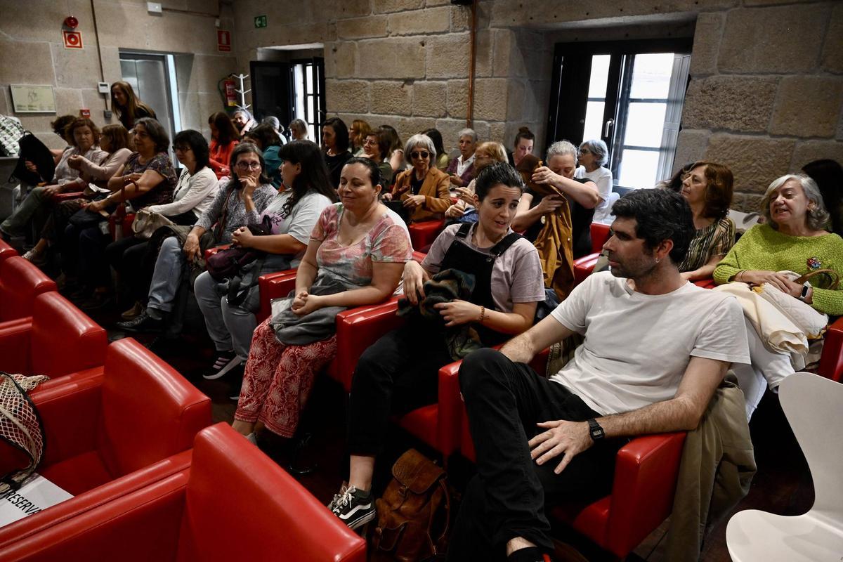 Asistentes a la charla