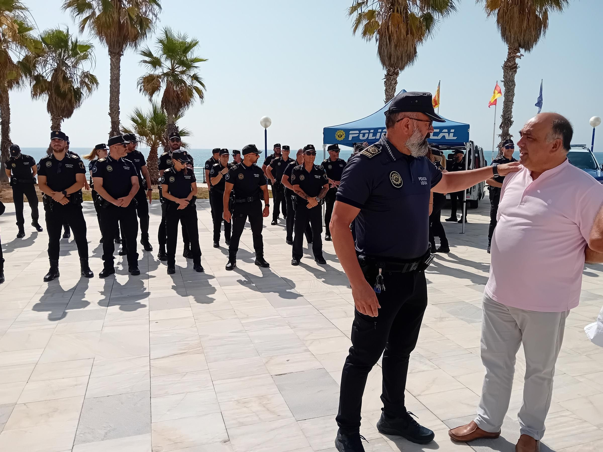 Dispositivo especial de seguridad en Orihuela Costa para el verano