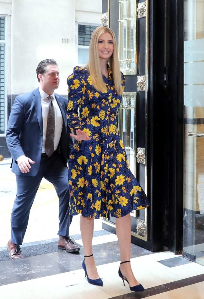 Floral con un look de Altuzarra