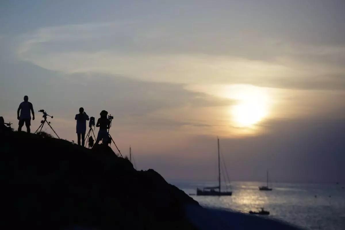 Die besten Bilder der Sonnenfinsternis auf Mallorca
