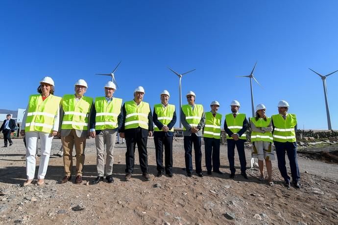 INAGURACION DEL MAYOR PARQUE EOLICO DE CANARIAS