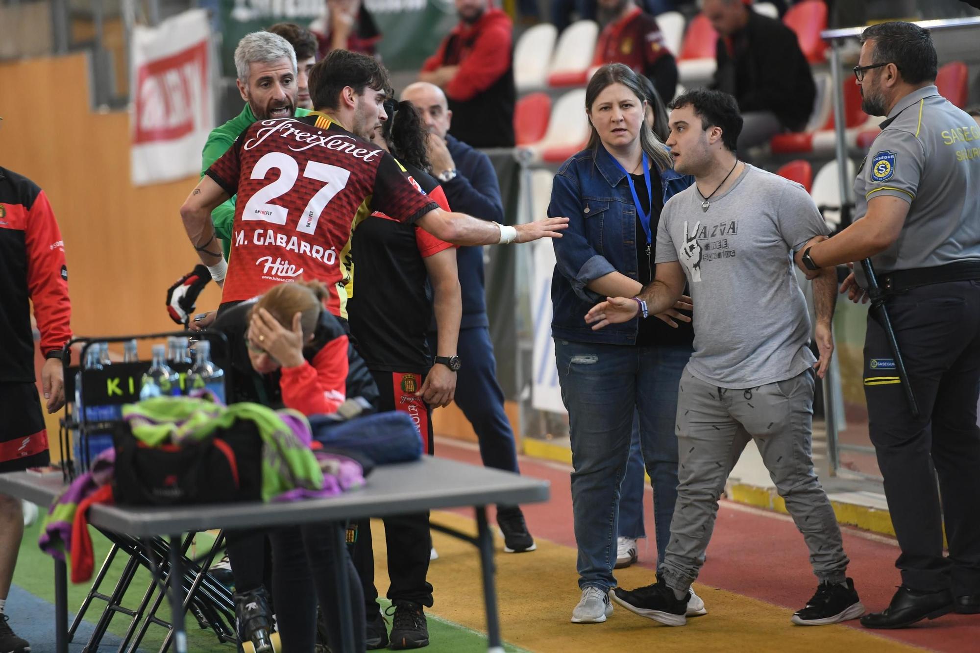 El Liceo gana y fuerza un quinto partido en las semifinales del play off por el título de la OK Liga