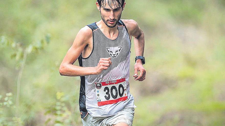 Ricardo Cherta, durante el transcurso de la prueba en Alcudia de Veo.