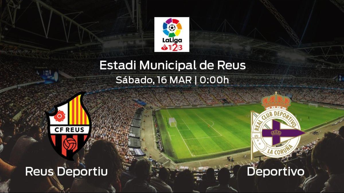 Previa del partido: el Deportivo visita al Reus Deportiu en el Estadi Municipal de Reus