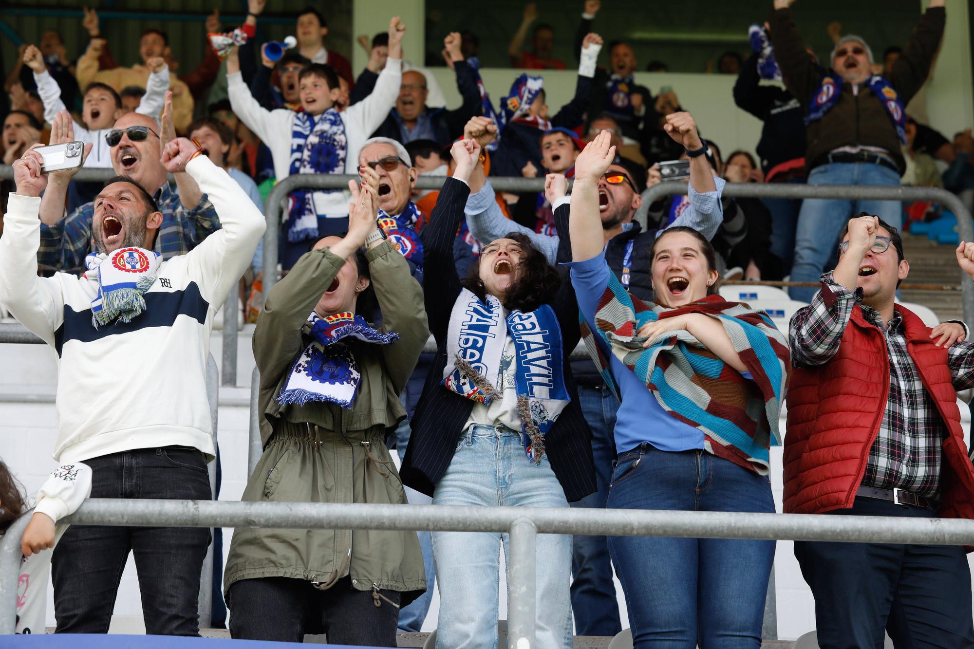 En imágenes: así ha sido la jornada en Segunda RFEF para los equipos asturianos