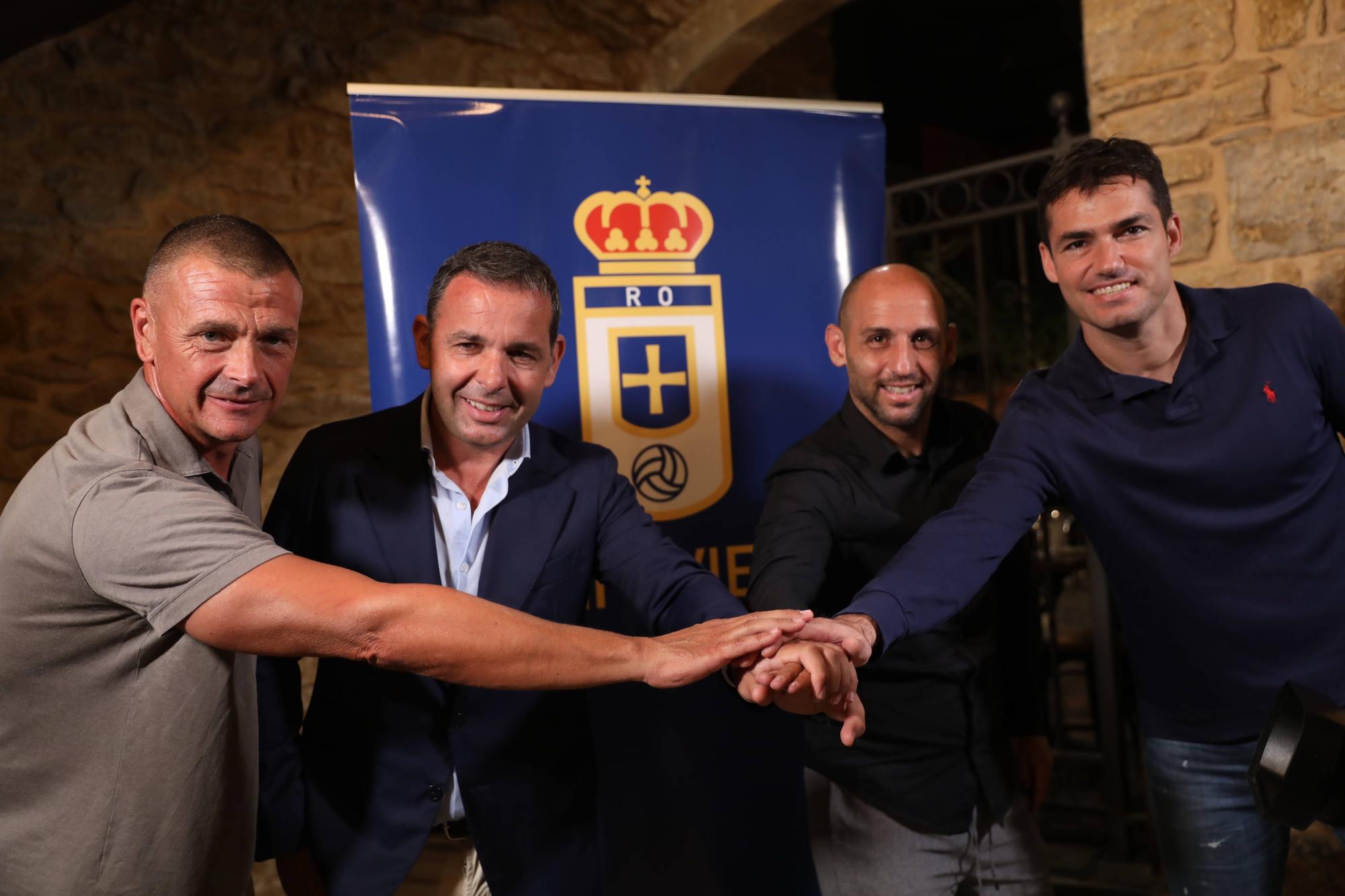 EN IMÁGENES: Presentación de Javi Calleja como entrenador del Real Oviedo