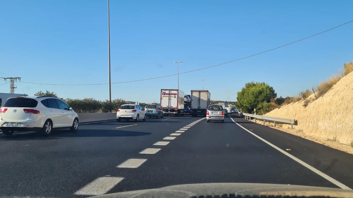 La autovía A-7 que une la Comunidad y Madrid.