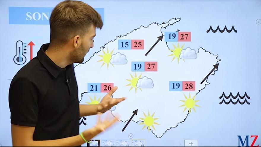 Duncan Wingen bei der MZ-Wettervorhersage für den 1.-3.10.2021