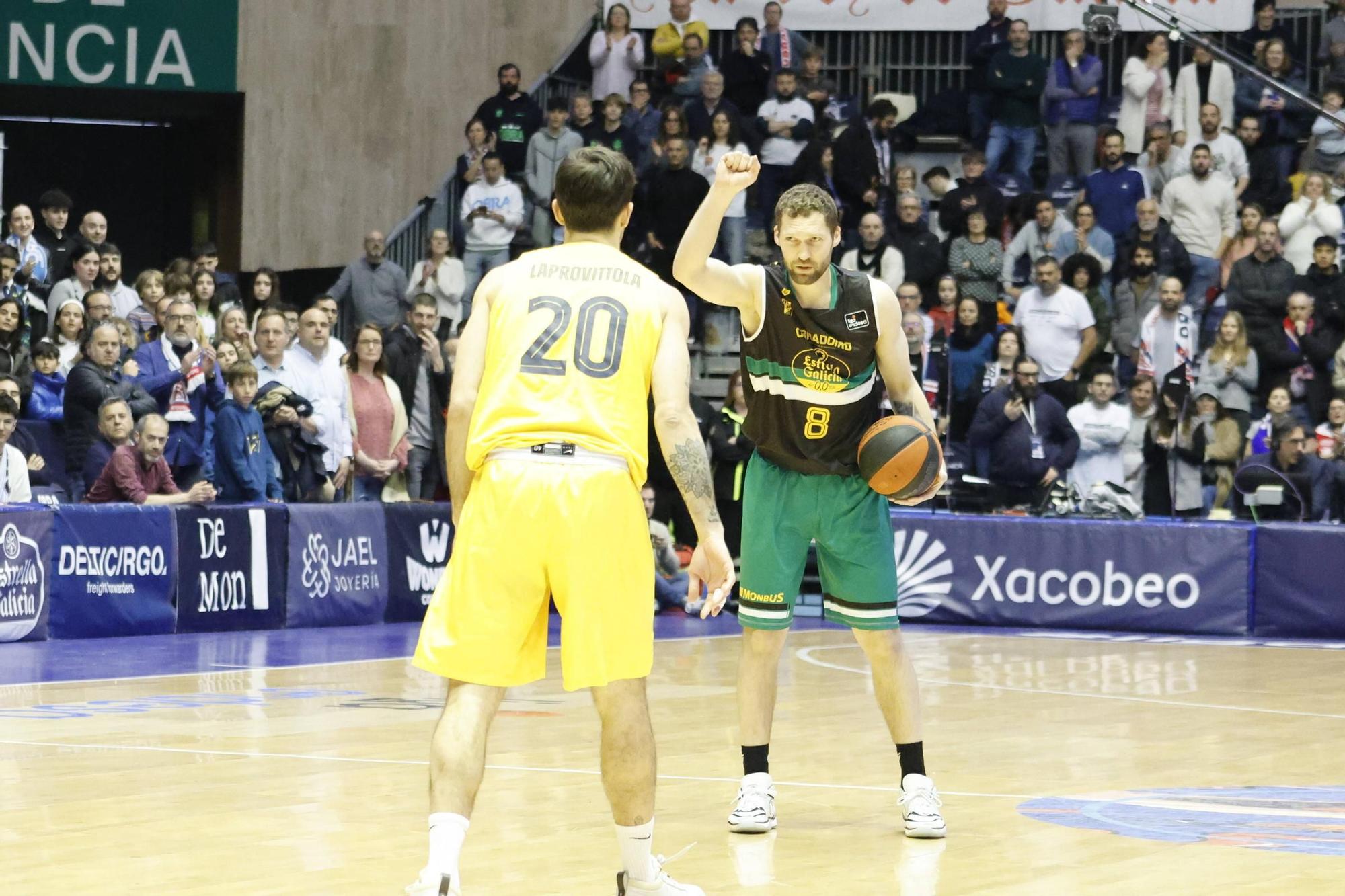 Obradoiro-Barcelona: las imágenes del partido