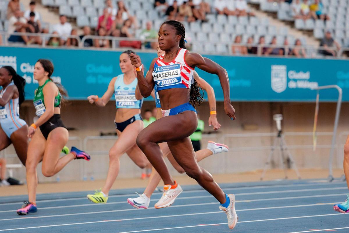 Ericka Badeau Maseras, al Campionat d'Espanya absolut de Màlaga de fa unes setmanes