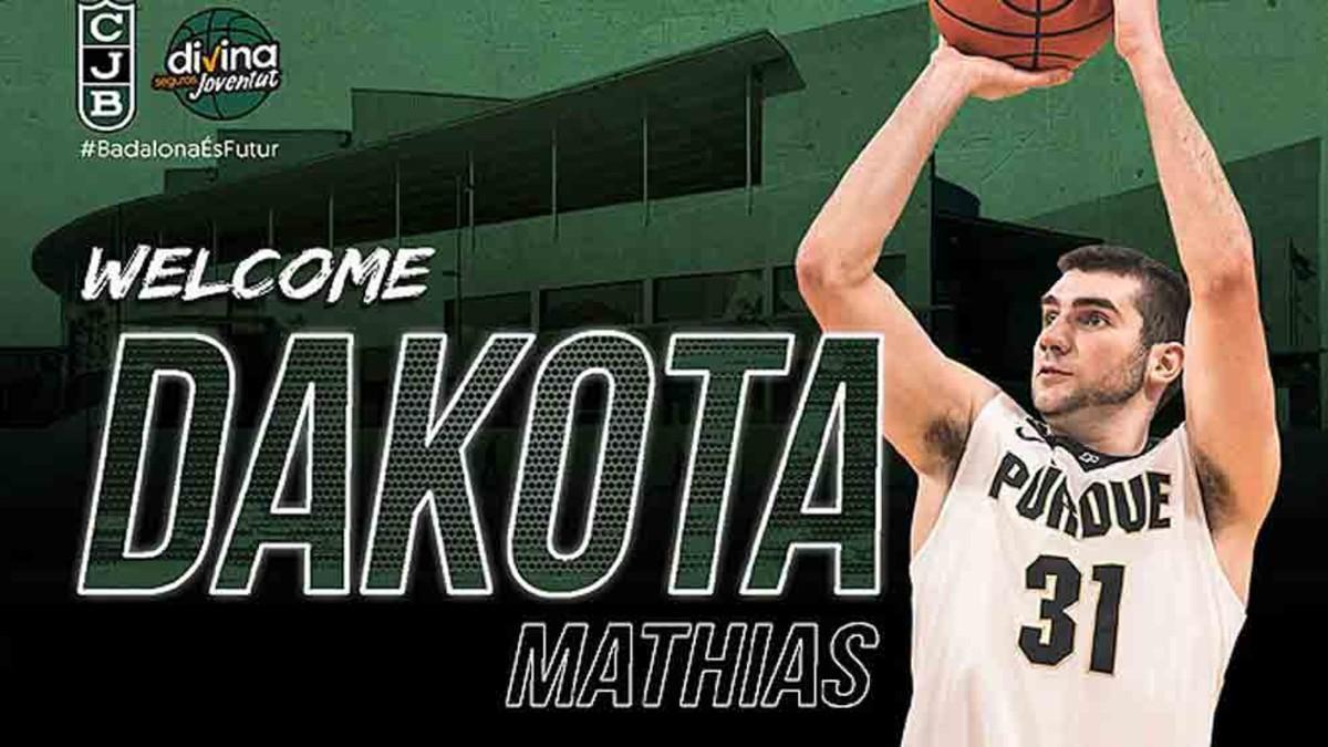 Dakota Mathias, nuevo fichaje del Joventut