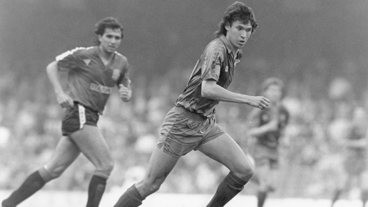 El paraguayo Amarilla jugó en el Barça entre 1985 y 1988