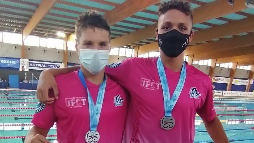 Marcelino Jiménez y Alfonso Cegarra en el Campeonato de España