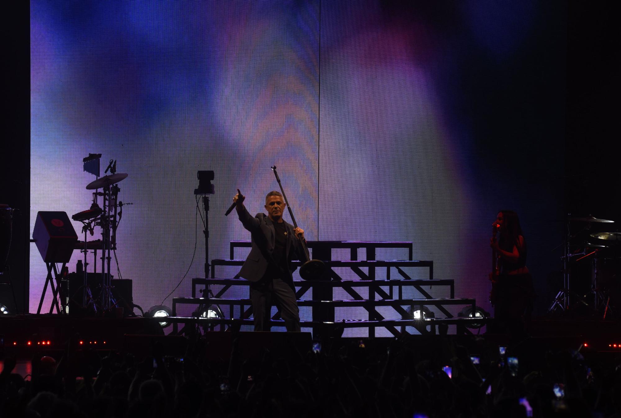 Concierto de Alejandro Sanz en el Coliseum