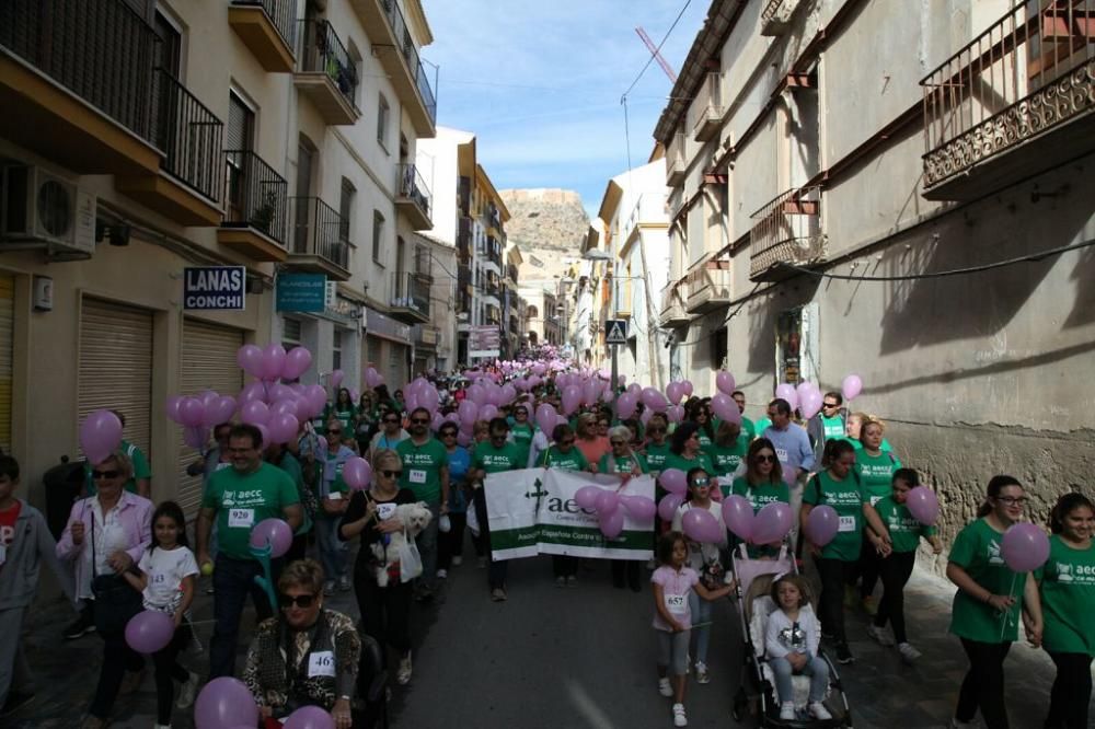 Marcha por la AECC en Lorca