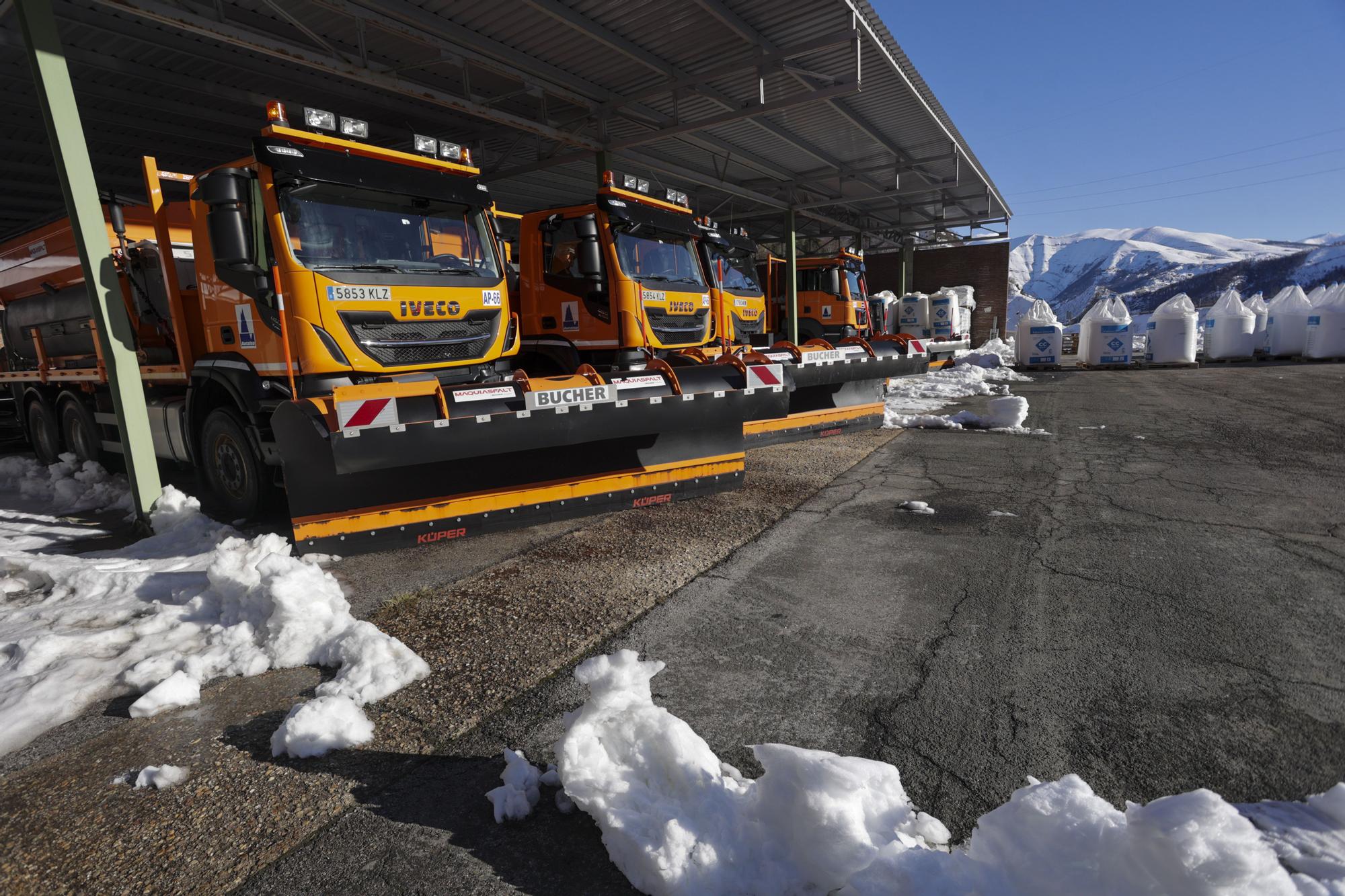 Así es el protocolo que aplica la autopista del Huerna ante las nevadas