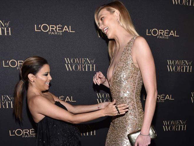 Eva longoria y Karlie Kloss