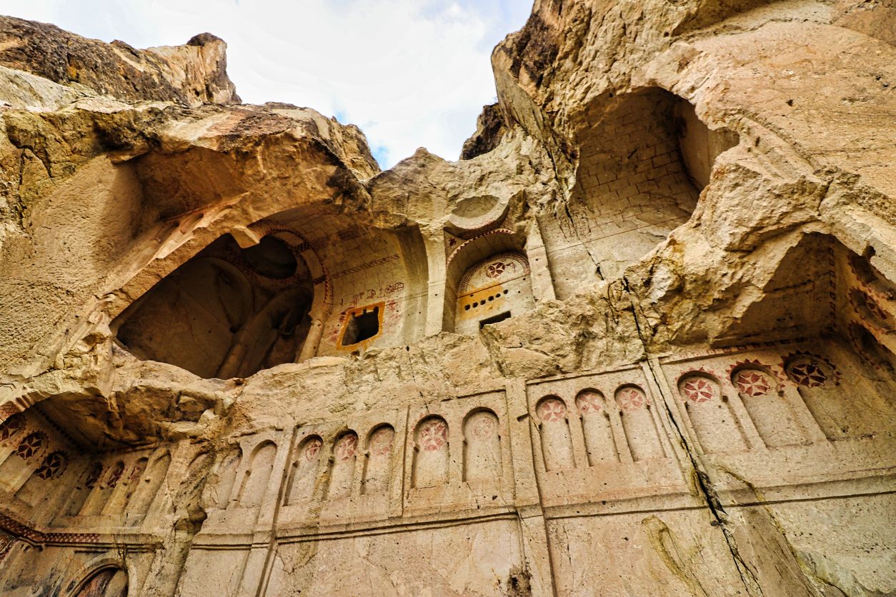 La Iglesia Oscura en el Museo al Aire Libre de Göreme
