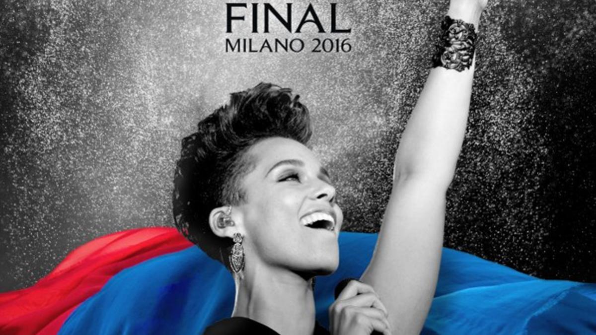 Alicia Keys cantará en la final de Milán