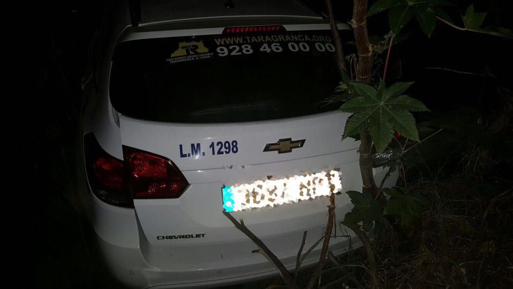 Atraco a un taxista en Hoya Andrea