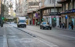 La ampliación del tranvía en Murcia obligaría a demoler los nuevos carriles bus y bici