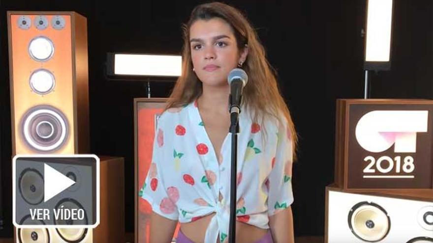 Así suena &#039;Teléfono&#039; de Aitana en la voz de Amaia