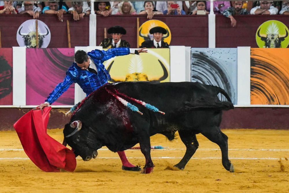 Las imágenes de la corrida picassiana de la Feria de Málaga 2019