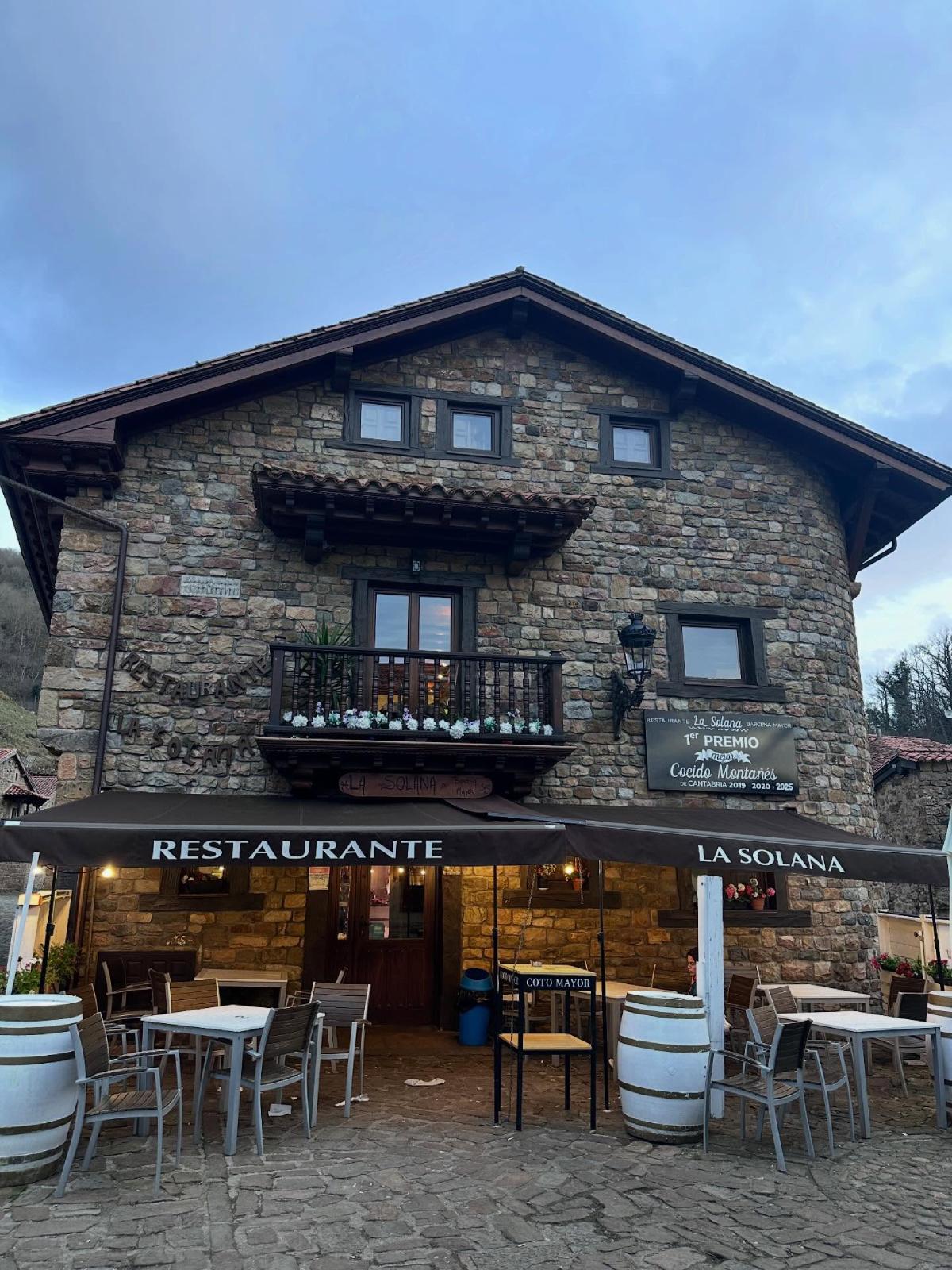 Restaurante La Solana de Bárcena Mayor