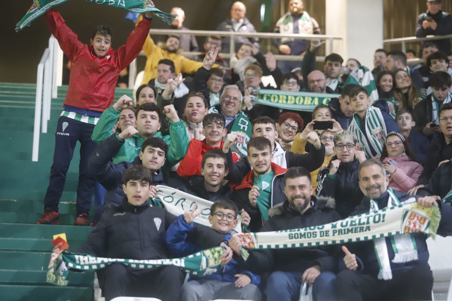 Córdoba CF-Atlético de Madrid B: las imágenes de la afición blanquiverde