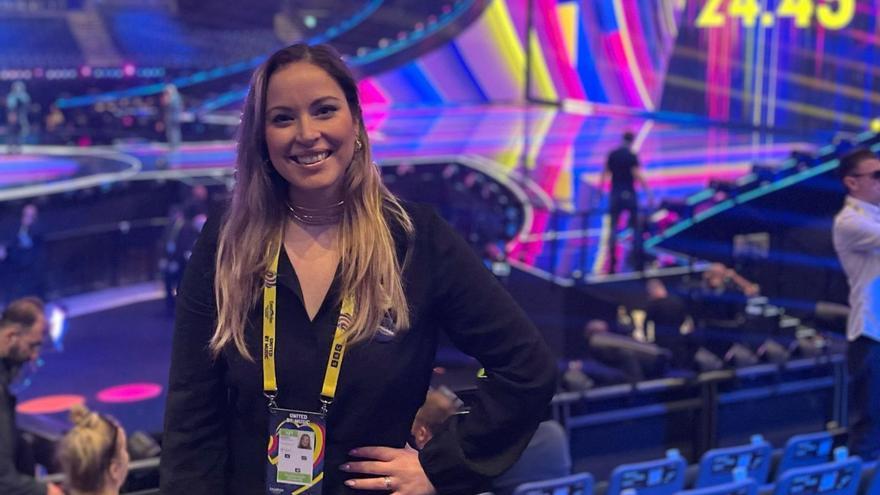Eurovisión cuela a una asturiana en su &quot;backstage&quot;