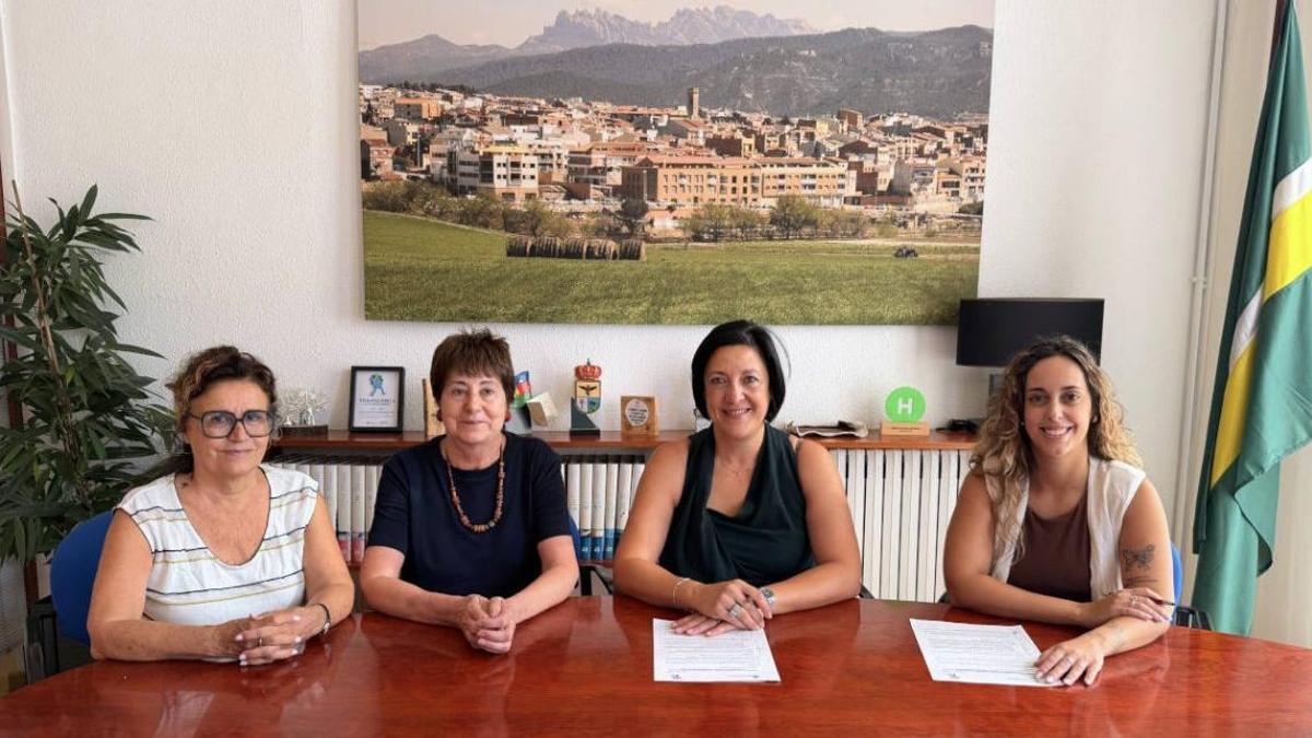 L’Ajuntament de Vilanova del Camí ha renovat el conveni de col·laboració amb l’Associació Dany Cerebral Adquirit Anoia