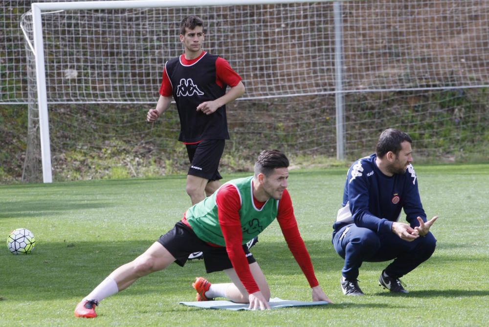 Entrenament del Girona FC (6/4/16)