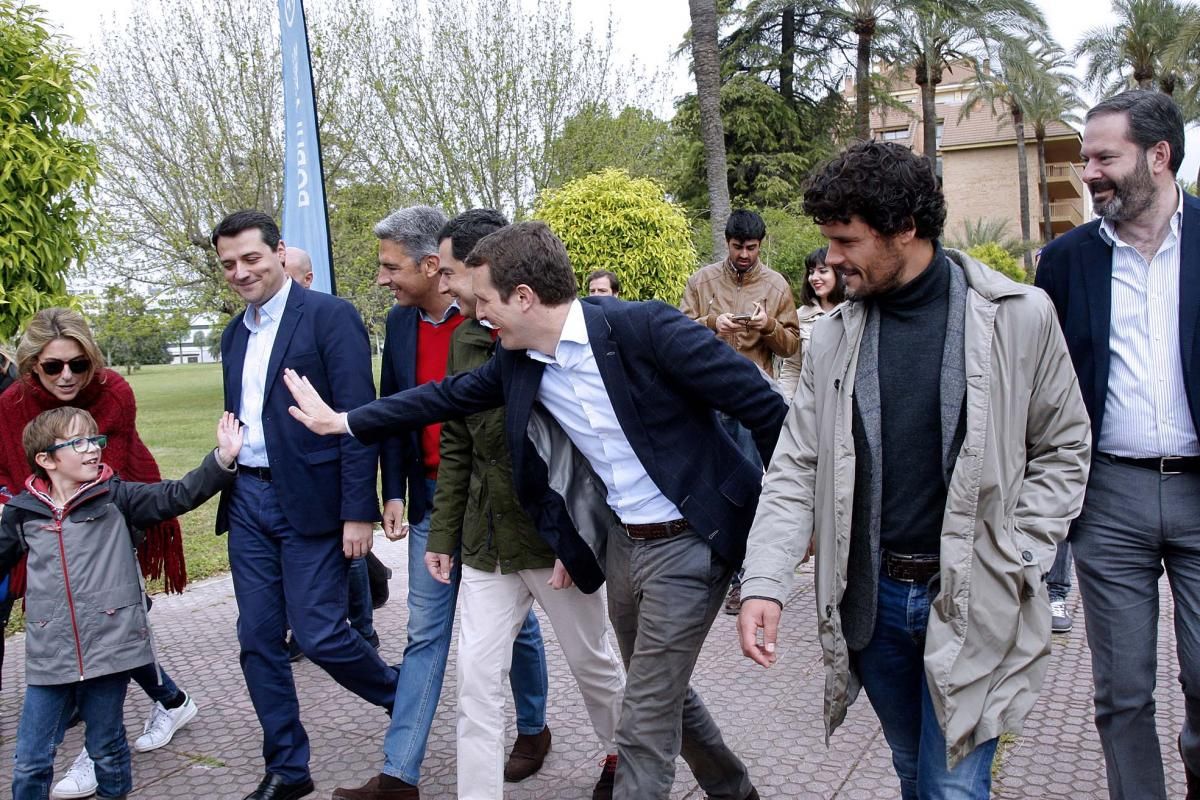 Acto de campaña de Pablo Casado en Córdoba