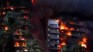 El incendio del edificio de Valencia recuerda mucho al de la torre Grenfell de Londres