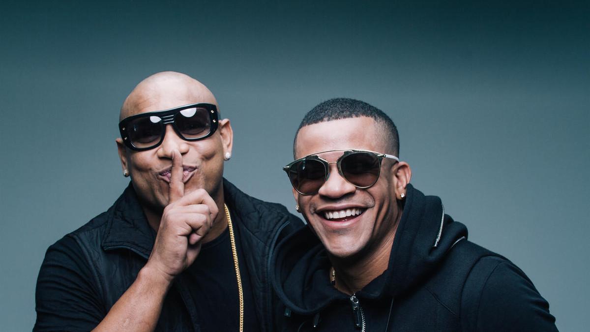 Alexander Delgado y Randy Malcom componentes de Gente de Zona.